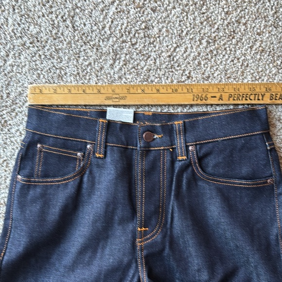 NWT Nudie Jeans Co Men’s Steady Eddie II Tapered Dry True Denim Jeans 29 x 34 - Picture 9 of 16